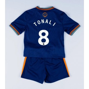 Fotbalové Dres Newcastle United Sandro Tonali #8 Dětské Třetí Oblečení 2025-26 Krátký Rukáv (+ trenýrky)